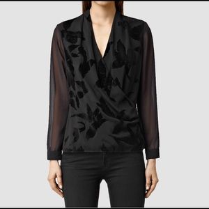 AllSaints Amelia top US size 4